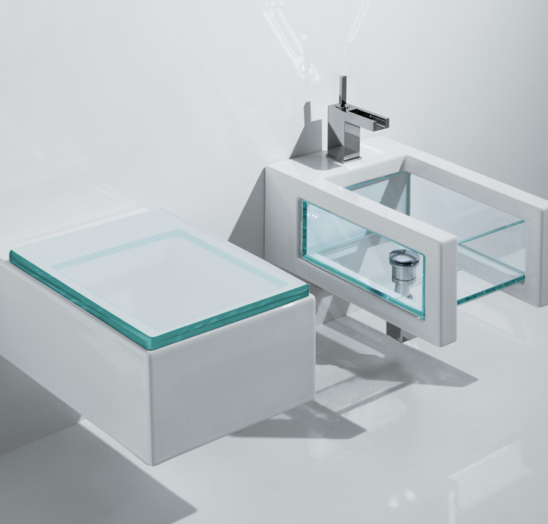 Sanitari bagno in vetro glass for Sanitari bagno