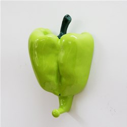 Appendino cucina 1 gancio peperone verde
