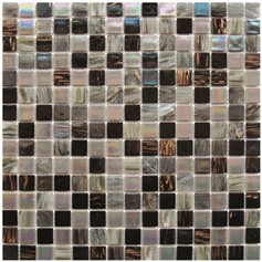 Mosaico Glass Classic mix Patchwork gold darkness