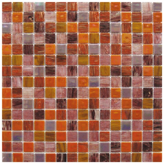 Mosaico Glass Classic mix Patchwork gold sunset