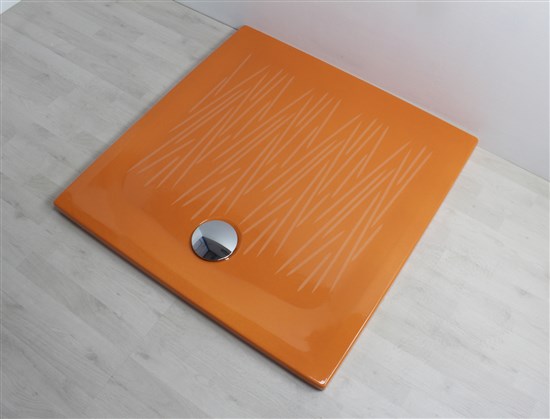 Piatto doccia Filo 90x90 arancio