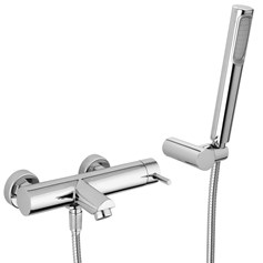 Miscelatore per vasca/doccia con set doccia Stick