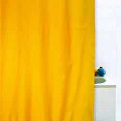Tenda doccia giallo 240x200