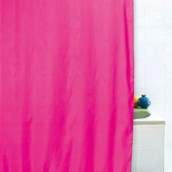 Tenda doccia rosa 180x200