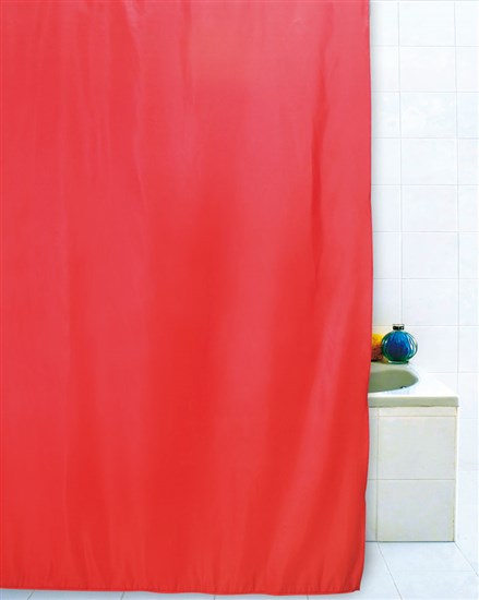 Tenda doccia rossa 240x200